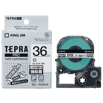 36mm テープカセット(強粘着/白) エスコ
