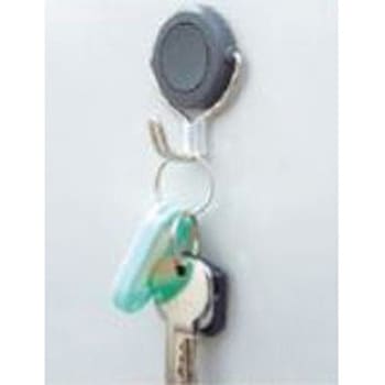 Φ38mm/ 3.0kg マグネットフック(回転フック/オレンジ) エスコ