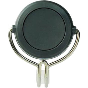 Φ48mm/ 7.0kg マグネットフック(回転フック/ブラック) エスコ