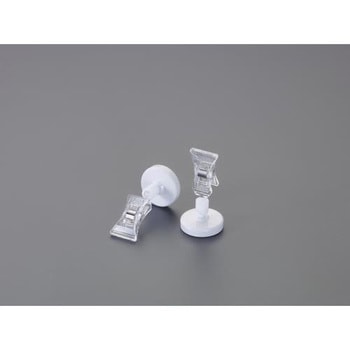 32x65mm マグネット付クリップ(2個入) エスコ