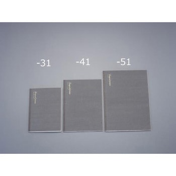7mm罫線セミB5ノート(80ページ/ブラック/5冊) エスコ