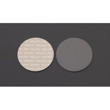 43mm 冷却パッド(丸型/シルバー/2枚) エスコ
