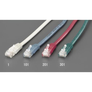 3m LANケーブル(カテゴリー5e準拠)(ブルー) エスコ