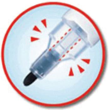 [青] ホワイトボードマーカー(10本) エスコ