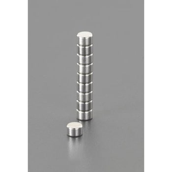 Φ5x5mm 超強力マグネット(10個) エスコ