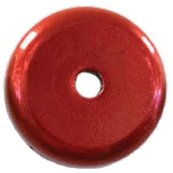 Φ25x穴5.5mm/ 19kg 超強力マグネット(赤) エスコ