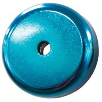 Φ25x穴5.5mm/ 19kg 超強力マグネット(青) エスコ
