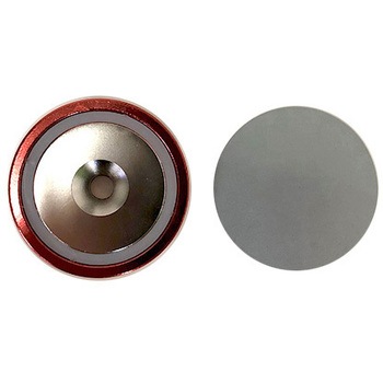 Φ25x穴5.5mm/ 19kg 超強力マグネット(緑) エスコ