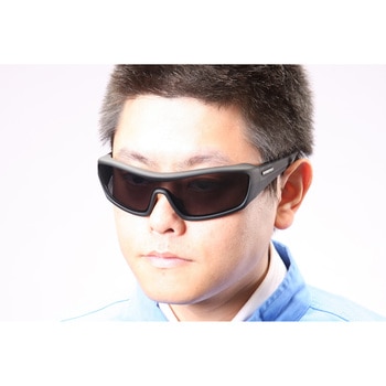 セーフティーグラス(レンズ3色セット付) エスコ