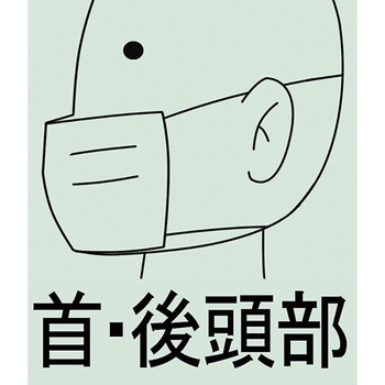 [DS2] マスク(防塵用/三面立体構造/1枚) - エスコ