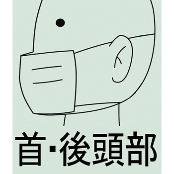 [DS2] マスク(防塵用/排気弁付/10枚) エスコ