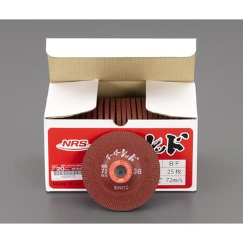 105x6mm/#36 オフセット型砥石(高耐久/5枚) エスコ