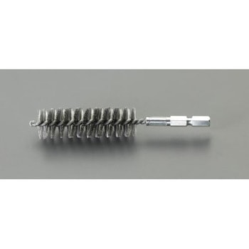 19mm 六角軸付チューブラシ(ステンレス) エスコ