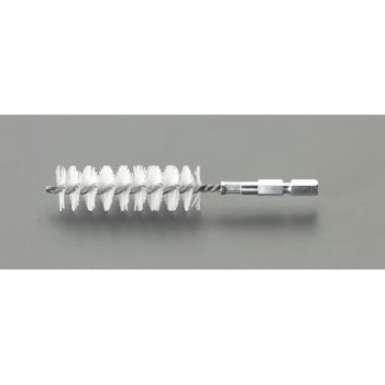 32mm 六角軸付チューブラシ(ナイロン) エスコ
