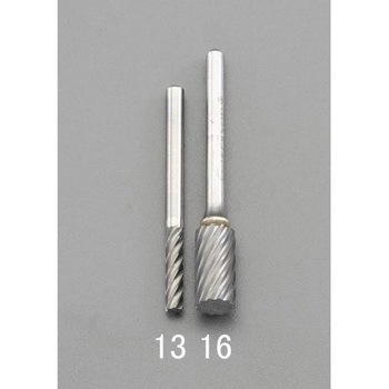 3.0x1338mm/3mm軸 超硬カッター(ステンレス用・快削) エスコ