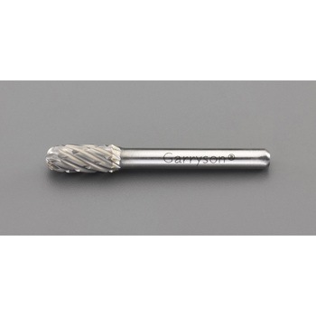 [快削] 6x19mm/6mm軸 超硬カッター(鉄・鋳物用) - エスコ