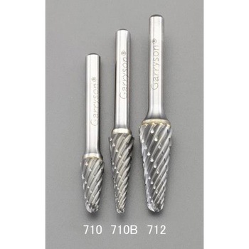 [快削]10x19mm/6mm軸 超硬カッター(鉄・鋳物用) - エスコ