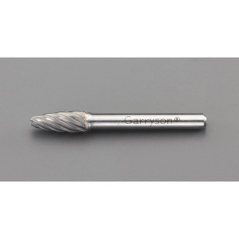 [快削] 6x16mm/6mm軸 超硬カッター(ステンレス用) - エスコ