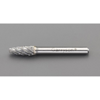 [快削]12x25mm/6mm軸 超硬カッター(鉄・鋳物用) エスコ