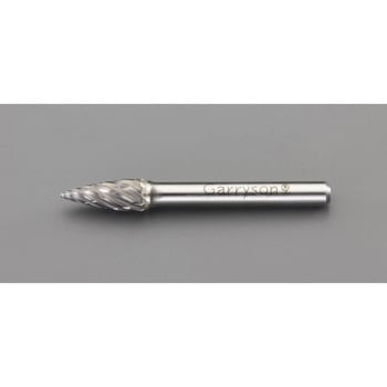 [快削] 8x19mm/6mm軸 超硬カッター(鉄・鋳物用) エスコ