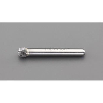 [快削] 6x5.4mm/6mm軸 超硬カッター(ステンレス用) エスコ