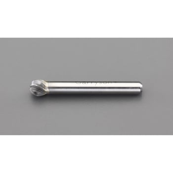 [快削] 8x7.2mm/6mm軸 超硬カッター(ステンレス用) エスコ