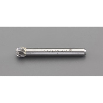 [快削]10x9.0mm/6mm軸 超硬カッター(鉄・鋳物用) - エスコ