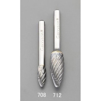 [快削]12x32mm/6mm軸 超硬カッター(鉄・鋳物用) エスコ