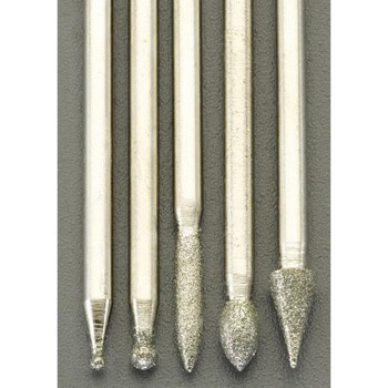 5本組 ダイヤモンドビット(2.35mm軸) エスコ
