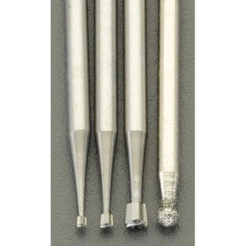 4本組 ダイヤモンドビット&ハイスドリルセット(2.35mm軸) エスコ