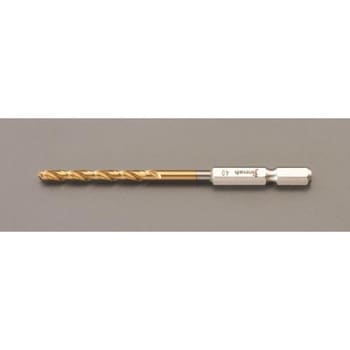 2.5mm ドリルビット(チタンコート/六角軸) エスコ