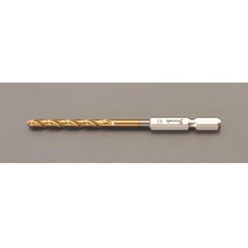 6.5mm ドリルビット(チタンコート/六角軸) エスコ