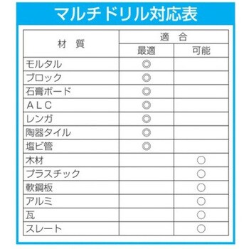 エスコ(ESCO) ドリル(φ100x750mm) EA898KE-1用 EA898KE-16 - その他DIY