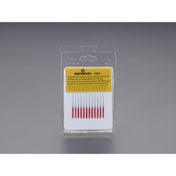 0.05-0.20mm カッティングブローチ(12本組) エスコ
