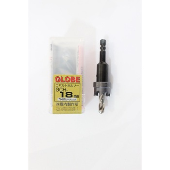 10.0mm ホールソー(六角軸/Co-HSS) エスコ