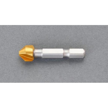 8.3mm カウンターシンク(1/4"六角軸/HSS・TiNコート) エスコ