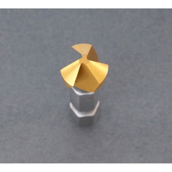 20.5mm カウンターシンク(1/4"六角軸/HSS・TiNコート) エスコ