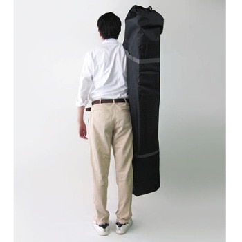 2.0x2.0m 四脚テント(OD色/張ロープ冠付) エスコ