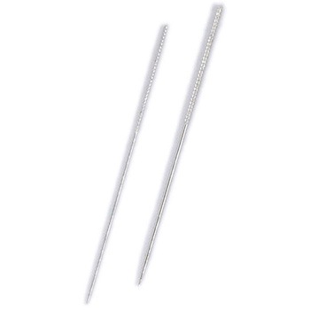 0.9x65.0mm・0.6x65.0mm ほつれ補修針(2本) エスコ