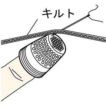 Φ14mm 金属製シンブル エスコ