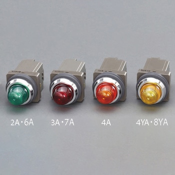 AC100V  LED表示燈(黄) エスコ