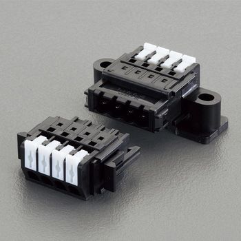 3極[DC300V/10A] スクリューレス端子台 エスコ