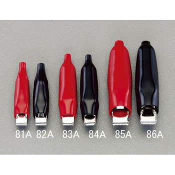 Φ5.5mm/ 5A 中クリップ(黒) エスコ