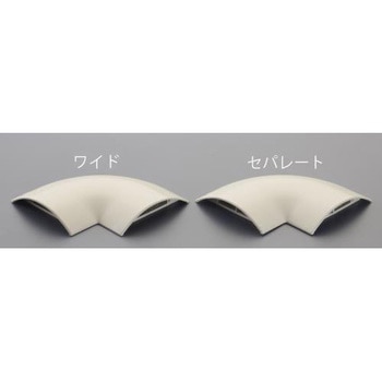 78mm ワゴンモールコーナー(ワイド/ベージュ) エスコ