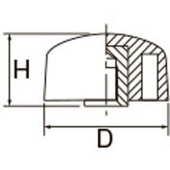 M10 雌ねじノブ - エスコ