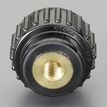 M6 雌ねじノブ(貫通) - エスコ