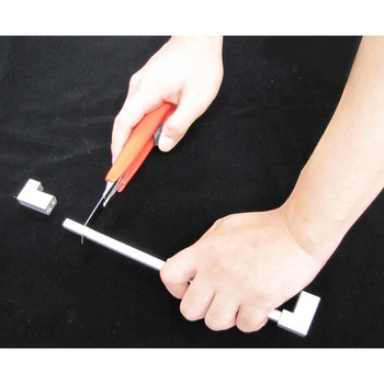 142mm アルミパイプハンドル エスコ