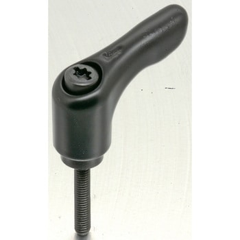 M4x40mm 雄ねじミニクランプレバー(ブラック) エスコ