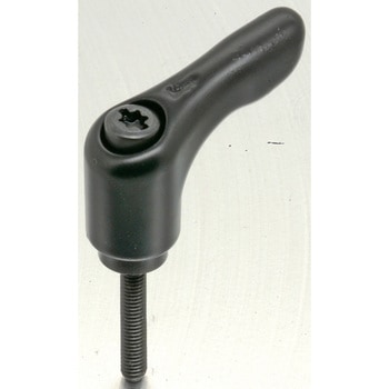 M5x45mm 雄ねじミニクランプレバー(ブラック) エスコ