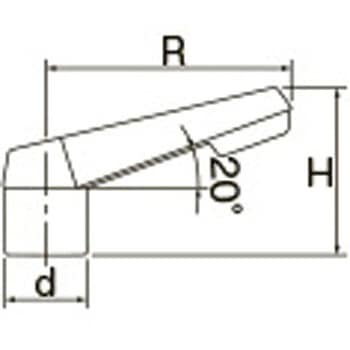 8mm フィックスドレバー(角穴) エスコ